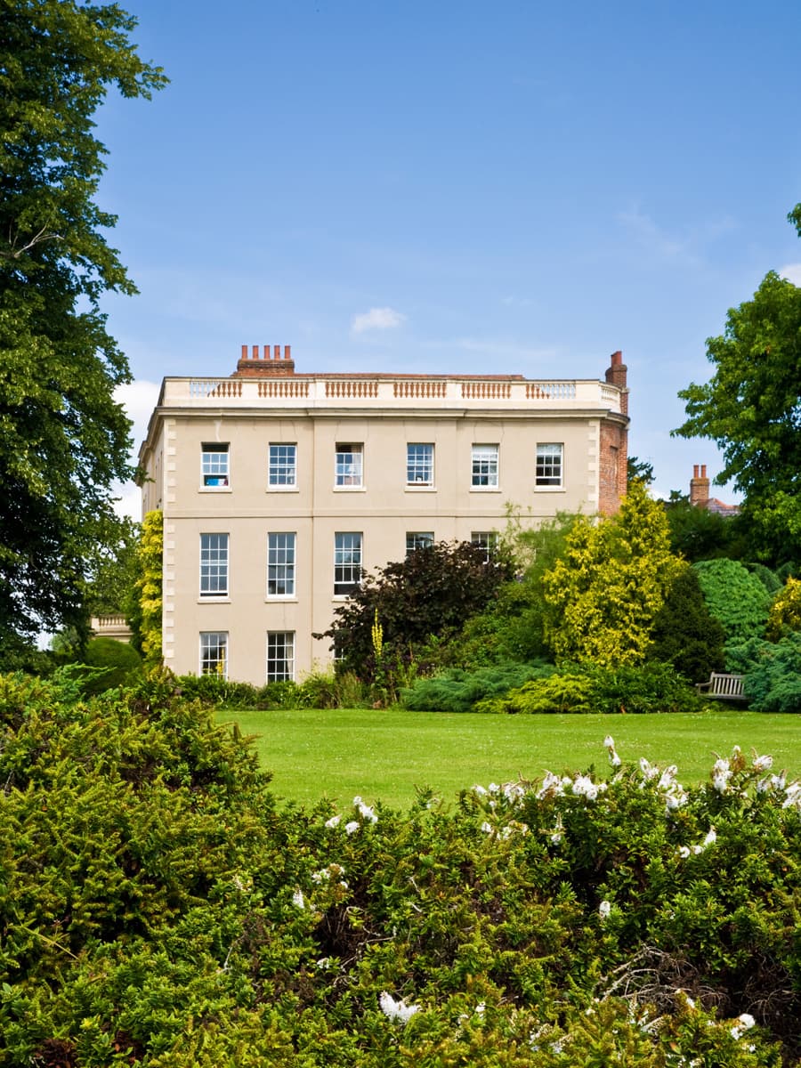Waterperry House, the school's residential home in Oxfordshire today.