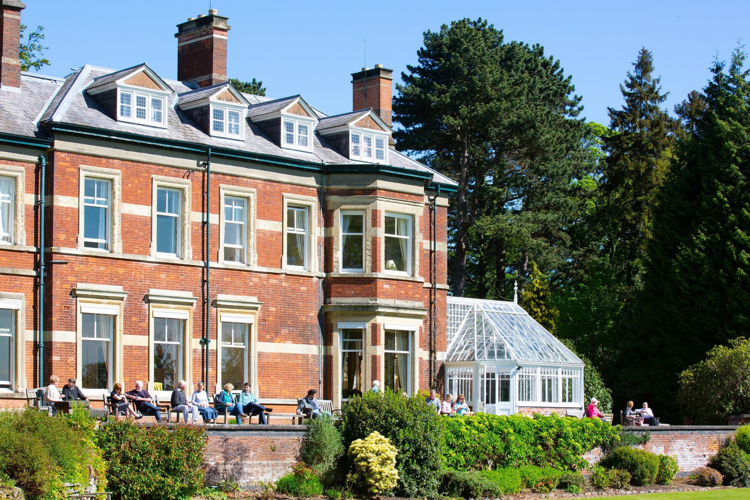 Nanpantan Hall, Leicestershire (a Victorian country house set in wooded grounds on the edge of Charnwood Forest)